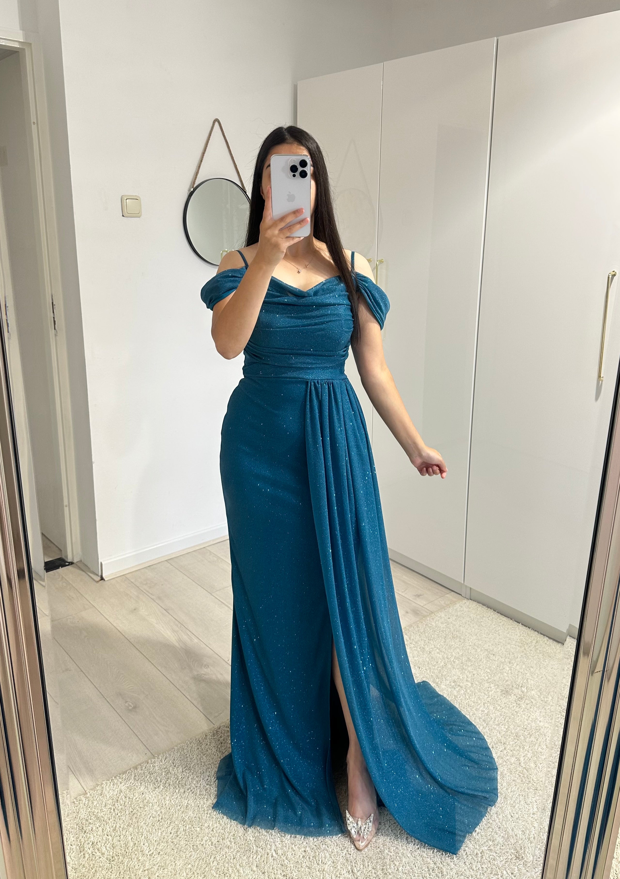 1199 - Petrol dress