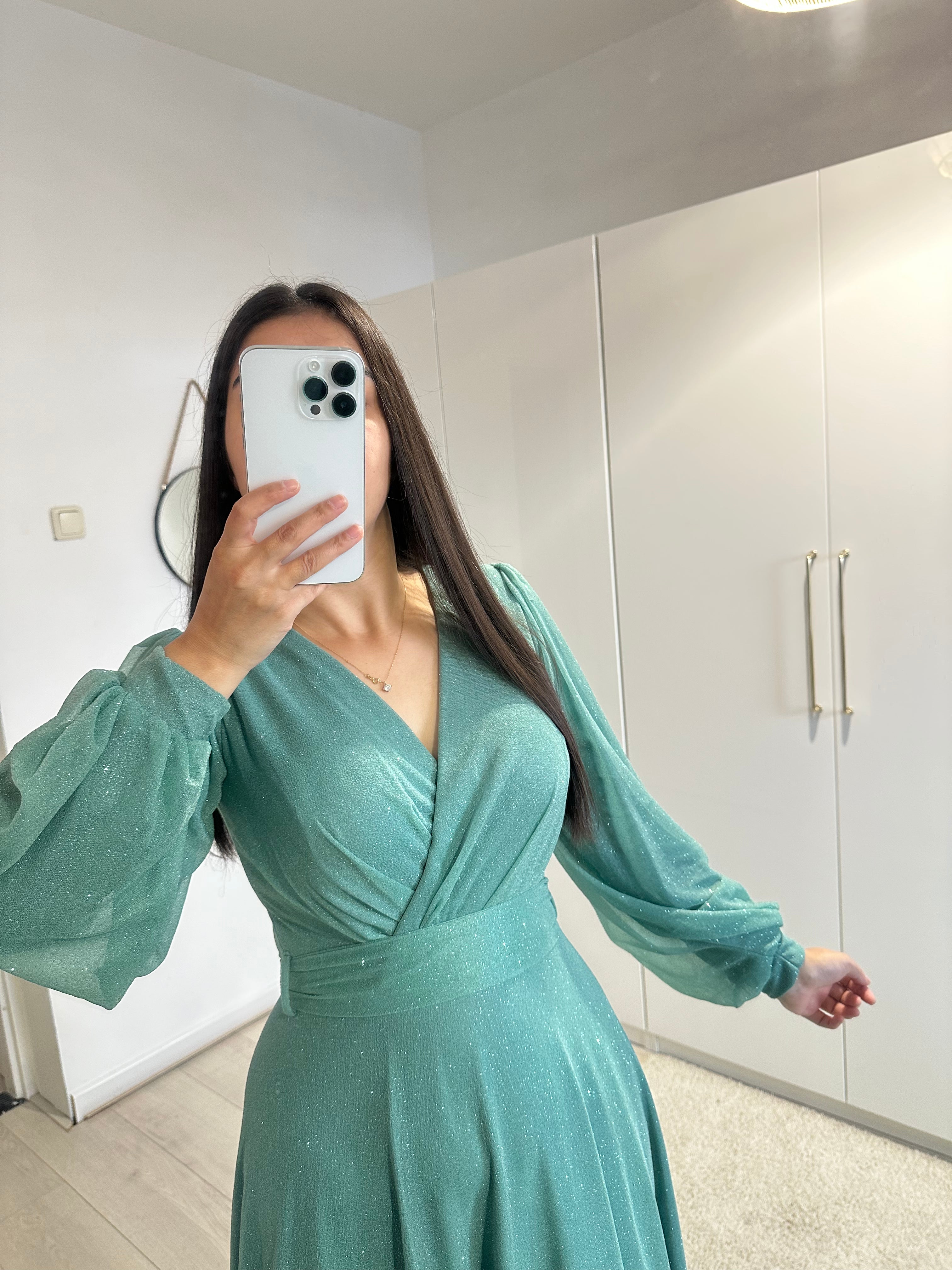 1181 - Mint green dress