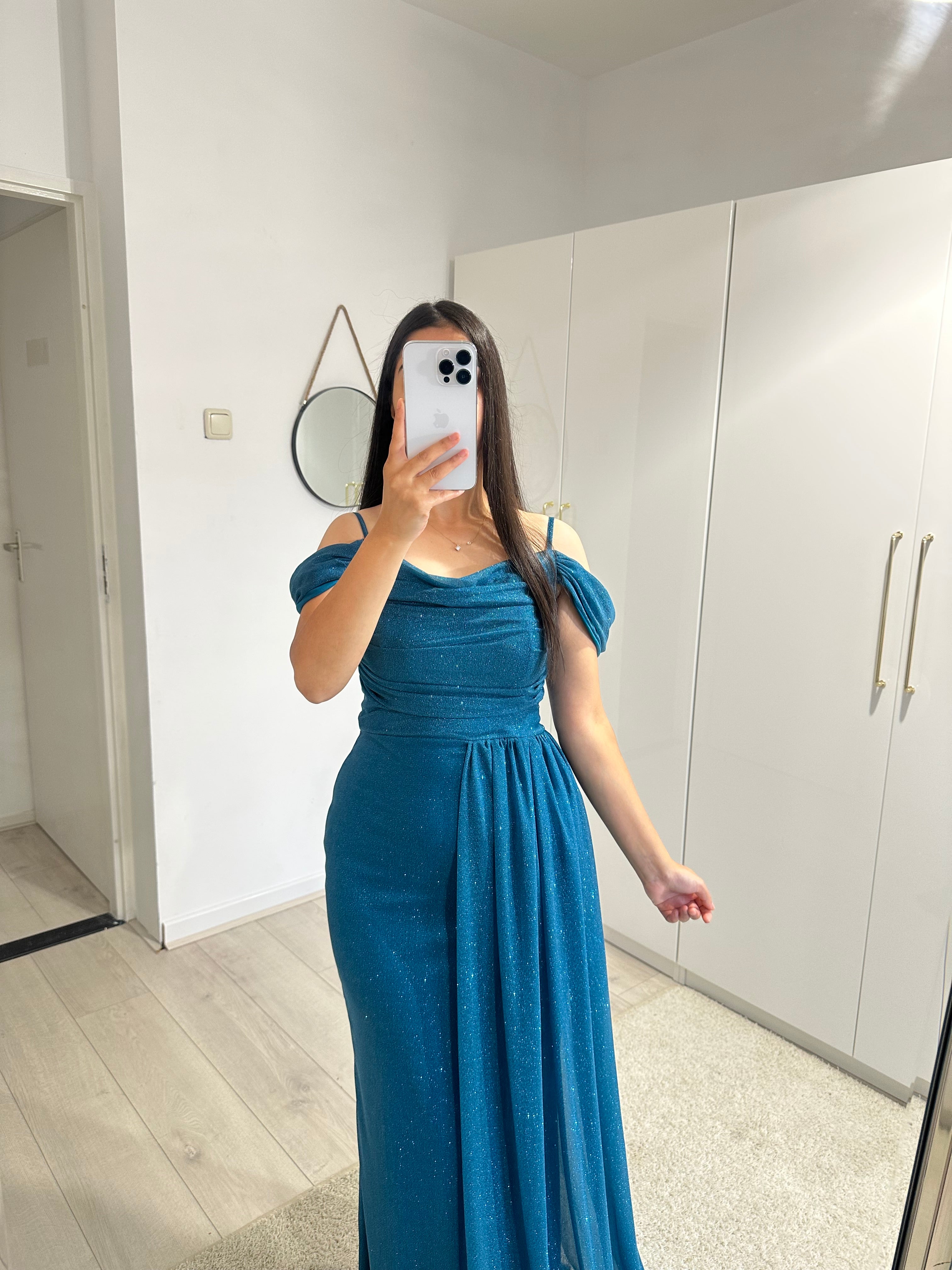 1199 - Petrol dress
