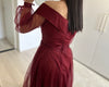 1147 - Bordeaux dress