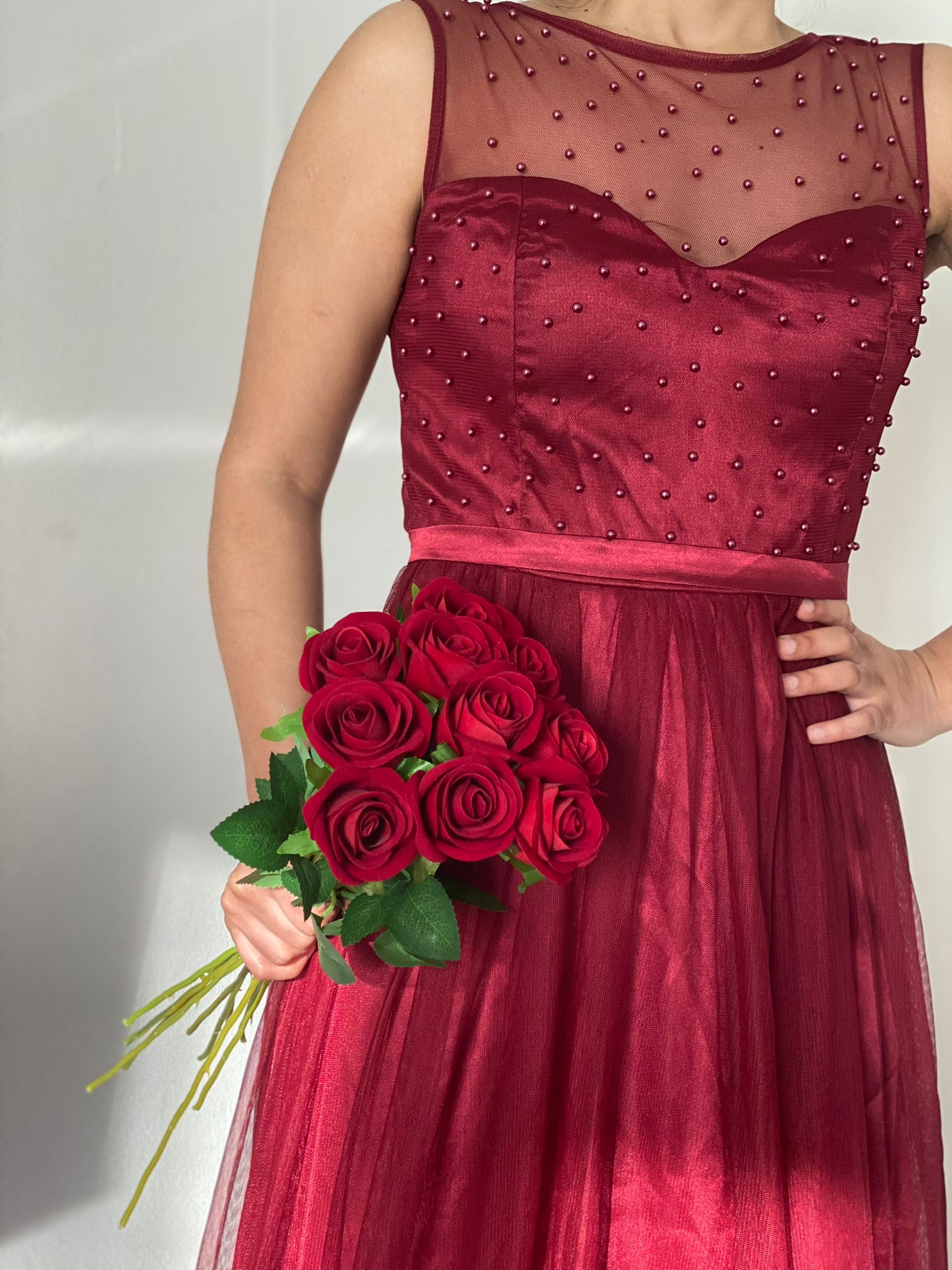 1025 - Red dress