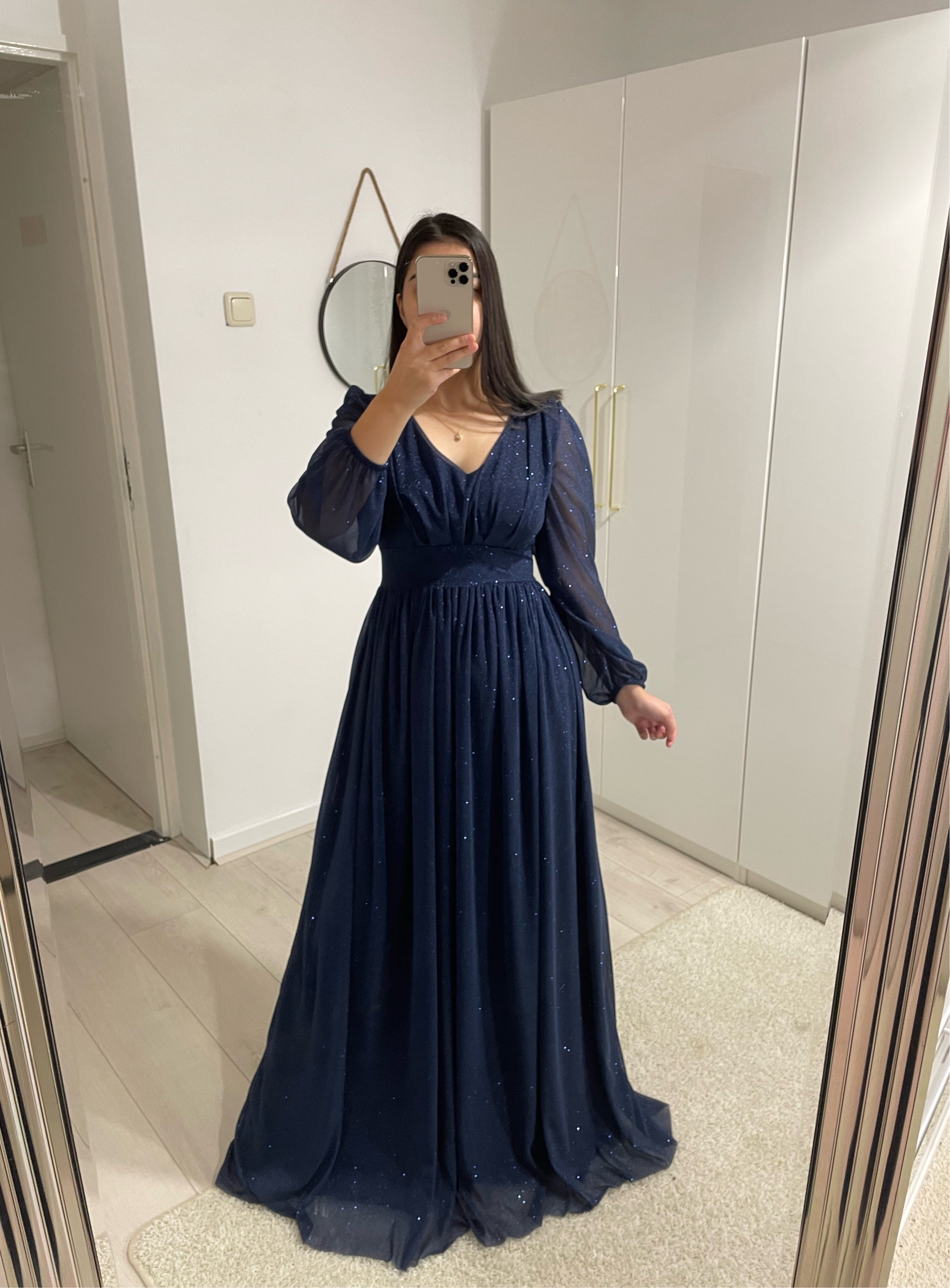 1090 - Dark blue dress