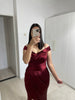 1069 - Bordeaux dress