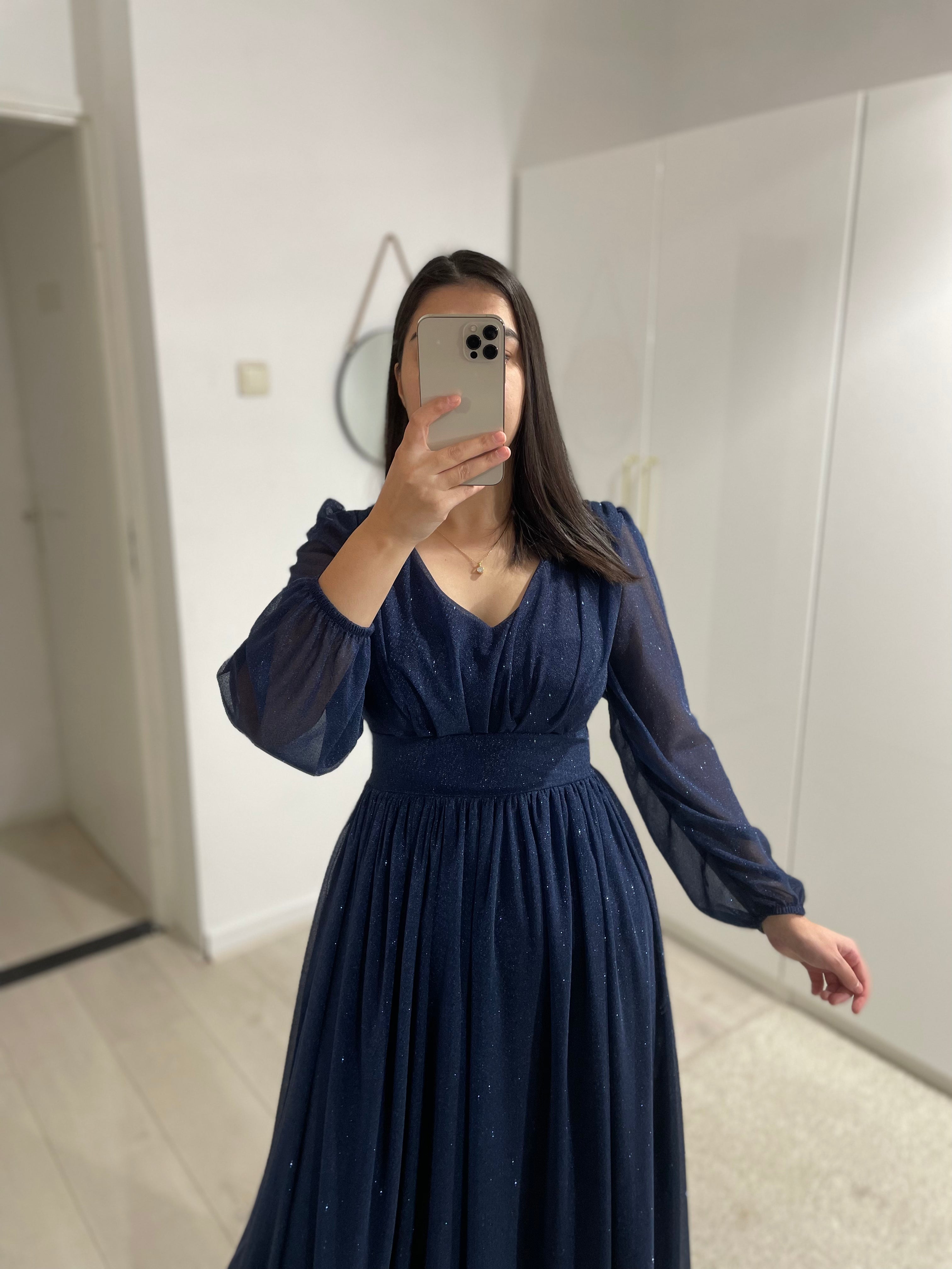 1090 - Dark blue dress
